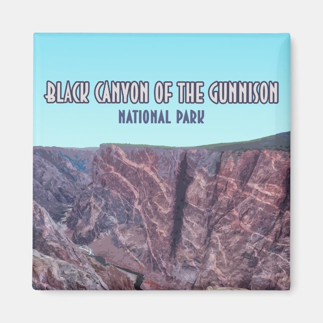 Black Canyon of the Gunnison National Park Magnet (Front)