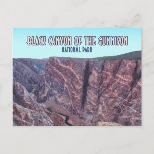 Black Canyon of the Gunnison National Park Postcard