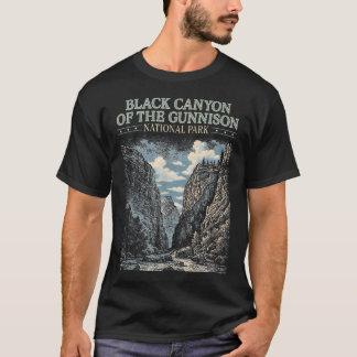 Black Canyon Of The Gunnison National Park Travel T-Shirt