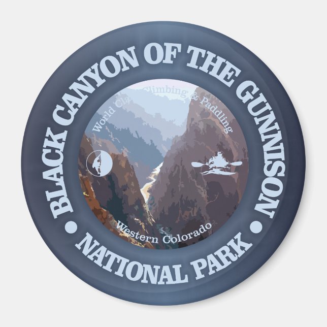 Black Canyon of the Gunnison NP (C) Magnet (Front)