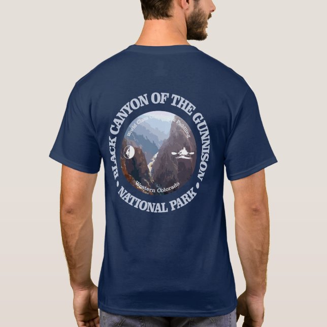Black Canyon of the Gunnison NP (C) T-Shirt (Back)