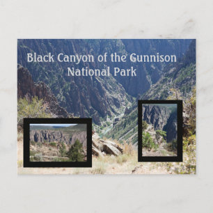Black Canyon of the Gunnison Travel Postcard