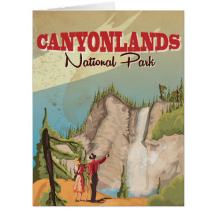 Black Canyon of the Gunnison Vintage Travel Poster