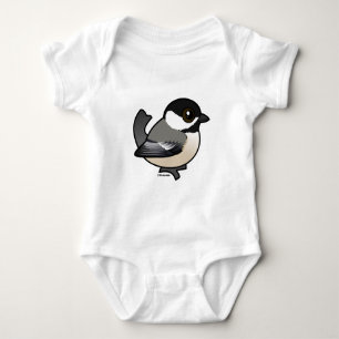 Black-capped Chickadee Baby Bodysuit