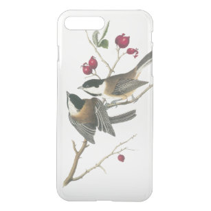 Black-capped Chickadee by Audubon iPhone 8 Plus/7 Plus Case