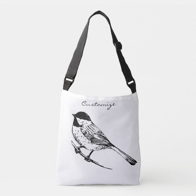 Black-capped Chickadee Thunder_Cove Crossbody Bag (Front)