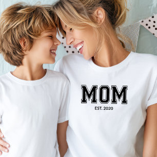 Black CAPS Established Mum T-Shirt