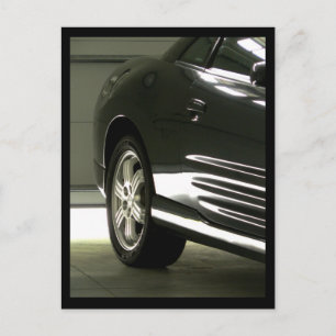 Black Car Postcard