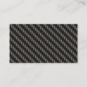black carbon fibre custom business card