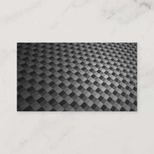 black carbon fibre custom business card