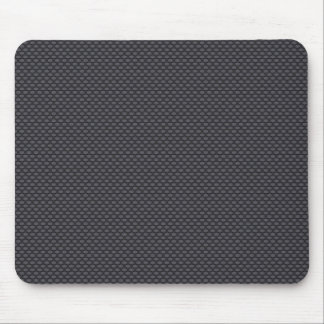 Black carbon fibre mouse pad