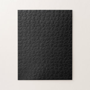 Black Carbon Fibre Style Print Jigsaw Puzzle