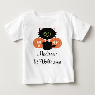 Black Cat 1st Halloween T-Shirt