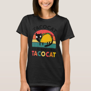 Black Cat Aco Kids Men Women Spelled Backward Acoc T-Shirt
