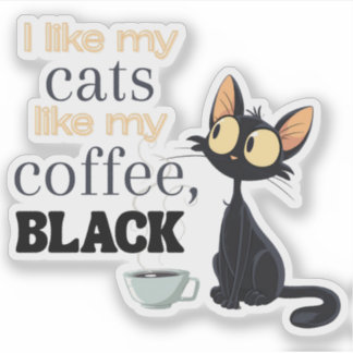 Black Cat and Coffee