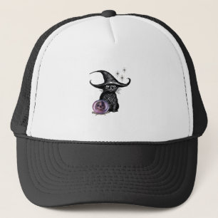 Black Cat and Witch Hat Mystical Design Oversized 