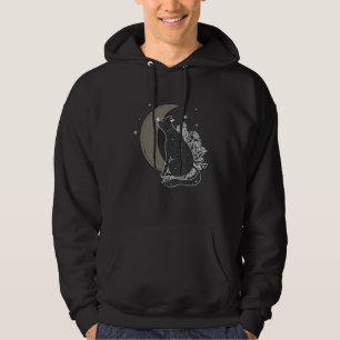 Black Cat Appreciation Club   For Kitty  Cat Hoodie