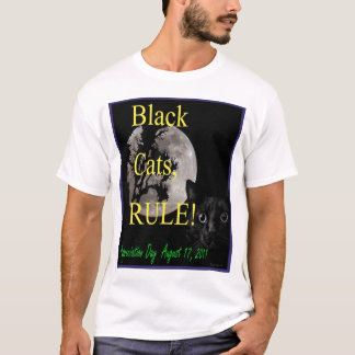 Black Cat Appreciation Day T-Shirt