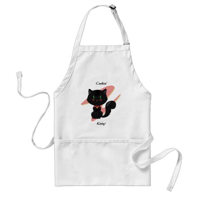Black Cat Apron (Front)