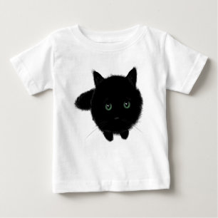Black Cat Baby T-Shirt