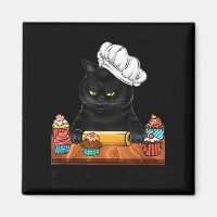 Black Cat Baking Because Murder Is Wrong Cat Lover