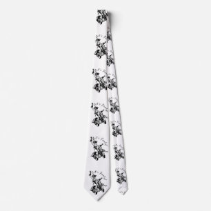 Black Cat Biker Babe Thunder_Cove   Tie