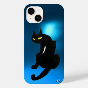 BLACK CAT blue Case-Mate iPhone 14 Case