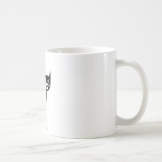 Black Cat butt hole Coffee Mug