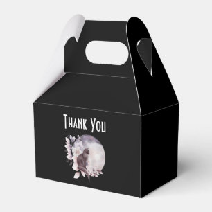 Black Cat by a Magical Full Moon Thank You Favour Box