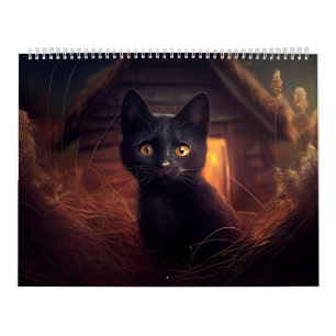 Black Cat Calendar