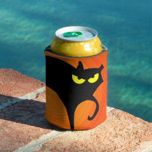 Black Cat Can Cooler