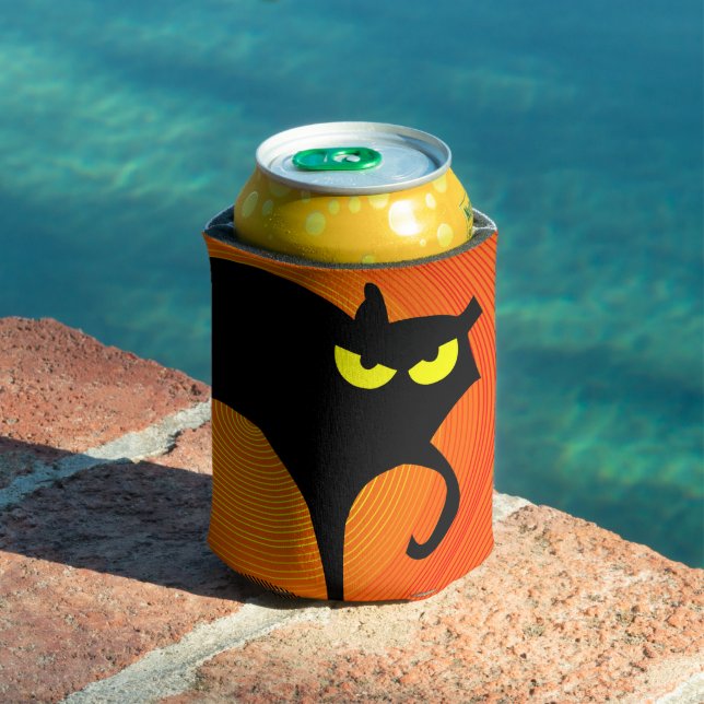 Black Cat  Can Cooler (In Situ Pool)