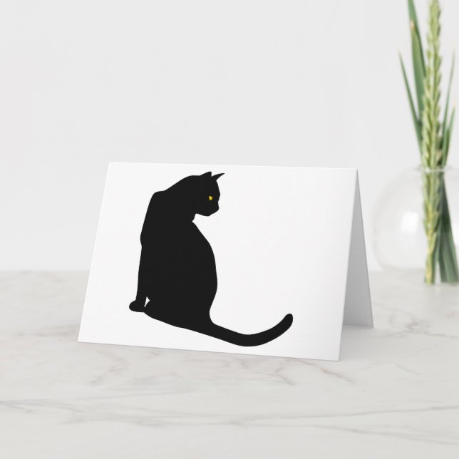 BLACK CAT CARD (Front)