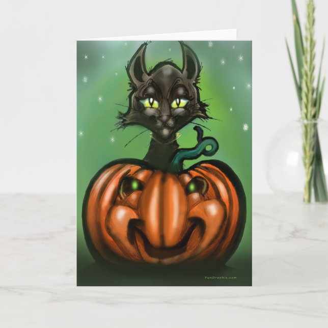 Black Cat Cards (Front)