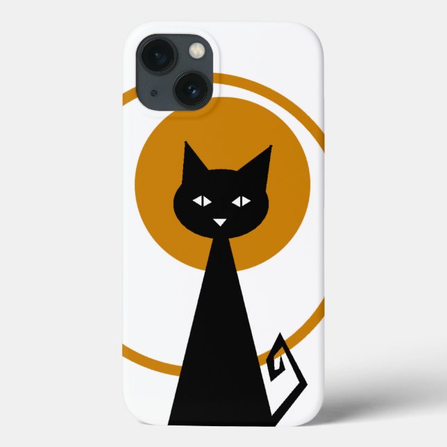 Black Cat Case-Mate iPhone Case (Back)