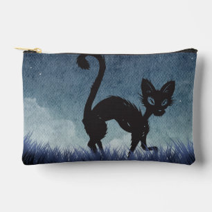Black Cat Chic  Accessory Pouch