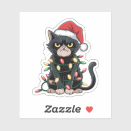 Black Cat Christmas Edition