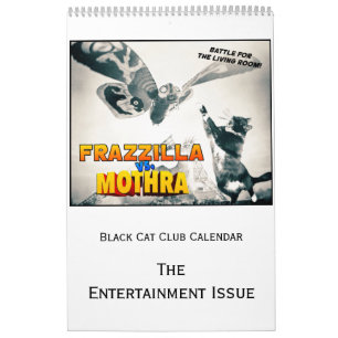 Black Cat Club Calendar, the Entertainment Issue Calendar