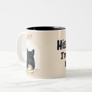 Black Cat coffee break Mug