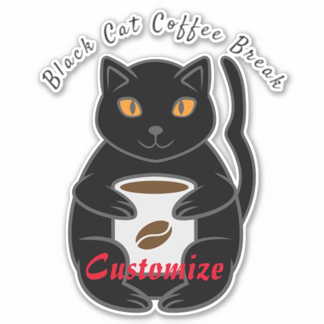 Black Cat Coffee Break Thunder_Cove (Front)