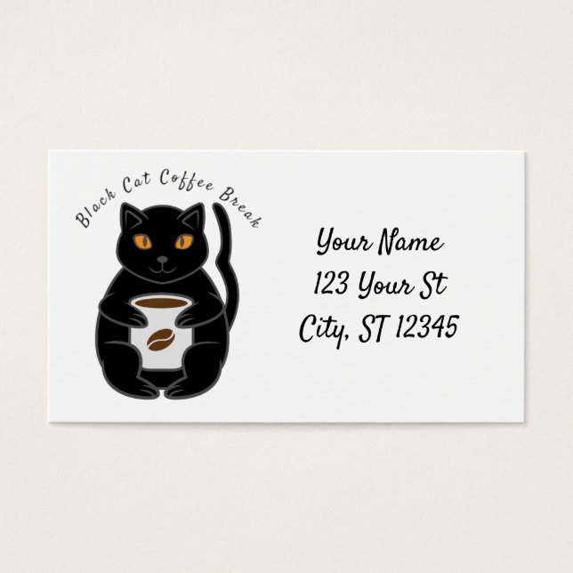 Black Cat Coffee Break Thunder_Cove (Front)