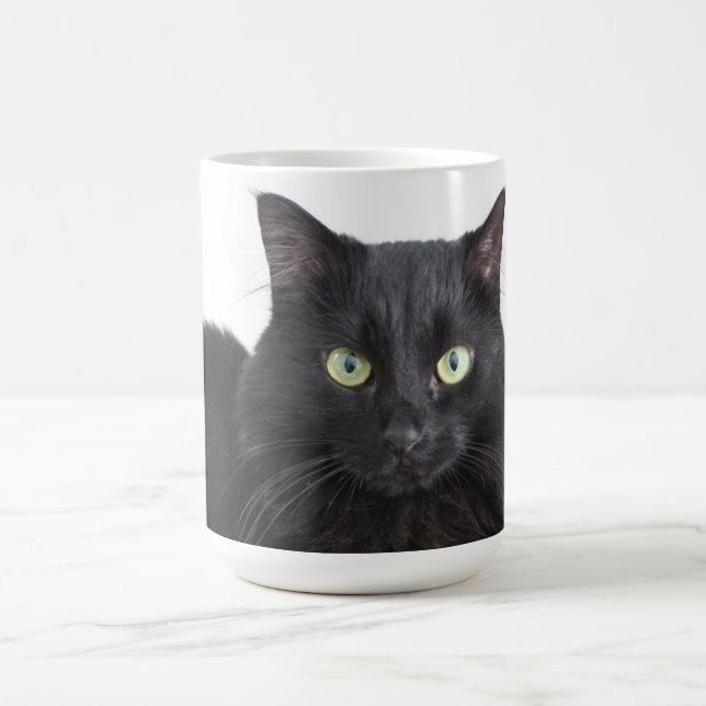 Black Cat Coffee Mug (Center)