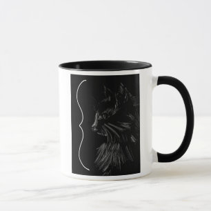Black Cat Coffee Mug