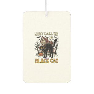Black Cat Costume Haunted House Funny Halloween Sh Car Air Freshener