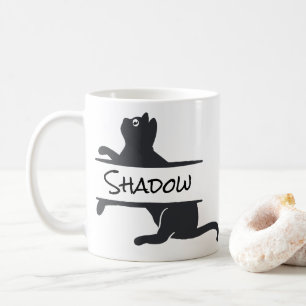 Black Cat Customised Coffee Mug