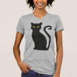 Black Cat Cute T-Shirt<br><div class="desc">Black Cat Cute T-Shirt</div>