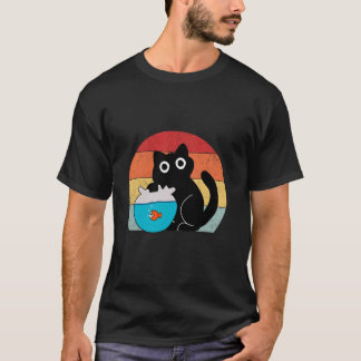 black Cat dad black cat attitude cat parent cat cu T-Shirt