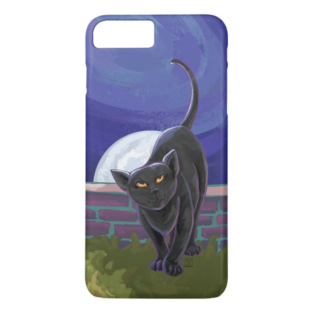 Black Cat Electronics Case-Mate iPhone Case (Back)