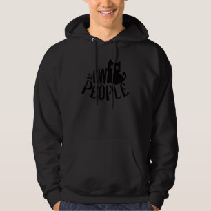 Black Cat Ew People Meowy Cat 1 Hoodie