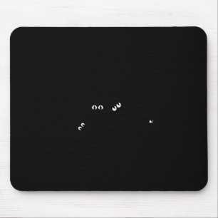Black Cat Ew People Meowy Funny Cat Lover, Cat Dad Mouse Pad